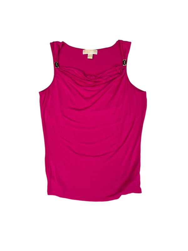 Pink Top Sleeveless Michael Kors, Size S on Sale