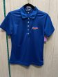 Blue Athletic Top Short Sleeve Nike Apparel, Size M Fashion