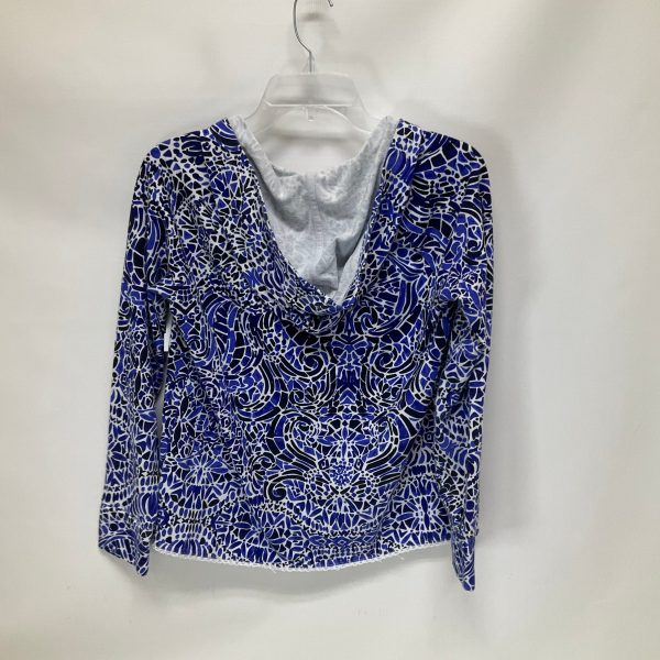 Blue Top Long Sleeve Lilly Pulitzer, Size S Hot on Sale