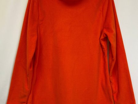 Top Long Sleeve Fleece Pullover By Talbots  Size: M Online Sale