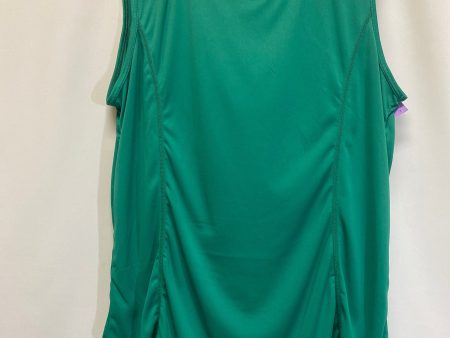 Green Athletic Top Short Sleeve Clothes Mentor, Size L Online now