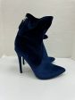 Blue Boots Ankle Heels Shoedazzle, Size 10 Supply