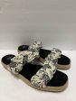 Black & White Sandals Flats Bp, Size 9.5 For Discount