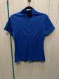 Blue Athletic Top Short Sleeve Nike Apparel, Size M Fashion