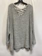 Grey Top Long Sleeve Cupio, Size 2x Supply