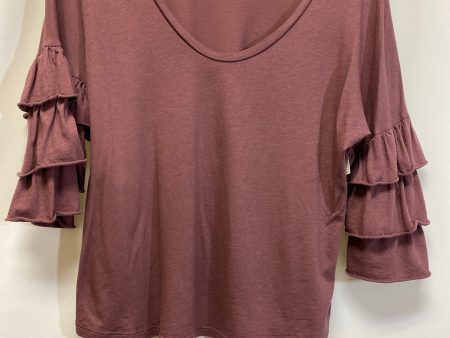 Mauve Top 3 4 Sleeve American Eagle, Size S Cheap