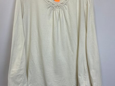 Top Long Sleeve By Natural Reflections  Size: 2x Online Sale