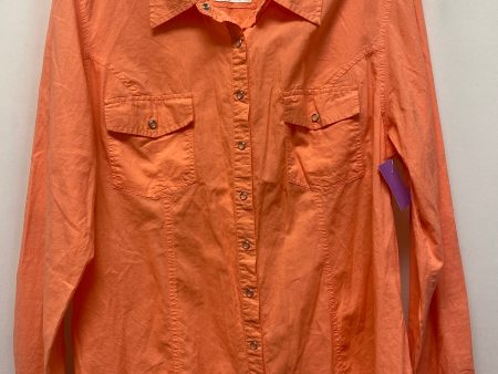 Peach Top Long Sleeve Style And Company, Size Xl For Cheap