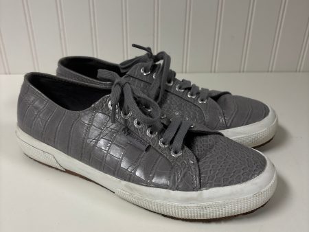 Grey Shoes Sneakers Superga, Size 9 Discount