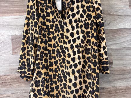 Animal Print Dress Casual Midi Zara Basic, Size S on Sale