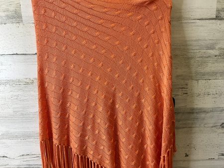 Orange Poncho Chicos, Size S Online Hot Sale