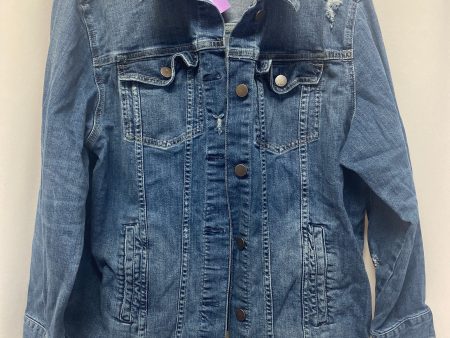 Blue Denim Jacket Denim Ana, Size L Online Hot Sale