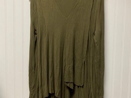 Green Tunic Long Sleeve Free People, Size M Sale