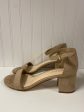 Beige Sandals Heels Block Xappeal, Size 9 Cheap