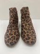 Animal Print Boots Ankle Heels Old Navy, Size 8 Online Hot Sale