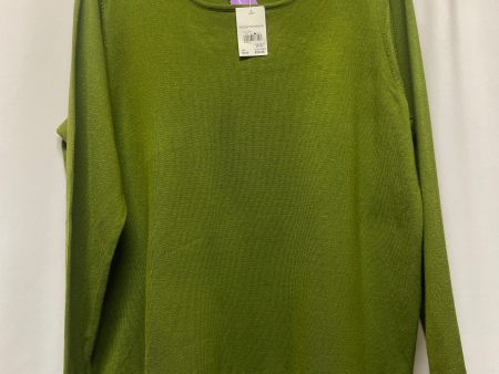 Green Top Long Sleeve Cato, Size 1x Cheap