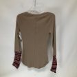 Tan Top Long Sleeve Free People, Size S on Sale