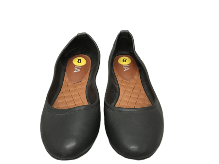 Black Shoes Flats By Mia, Size: 8 on Sale