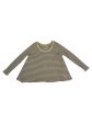 Grey & Tan Top Long Sleeve We The Free, Size L on Sale