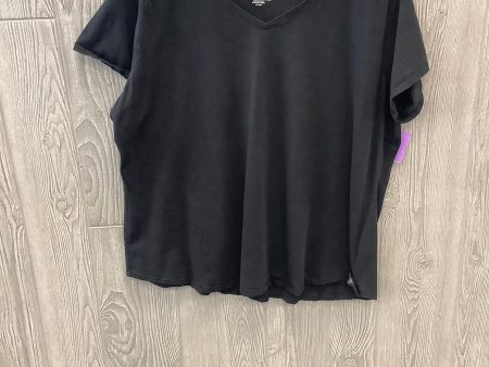 Black Top Short Sleeve Basic Sonoma, Size Xxl Sale