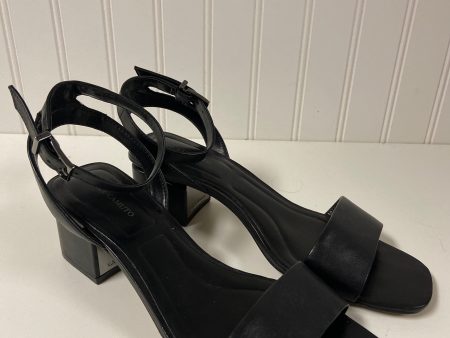 Black Sandals Heels Block Vince Camuto, Size 7.5 For Discount