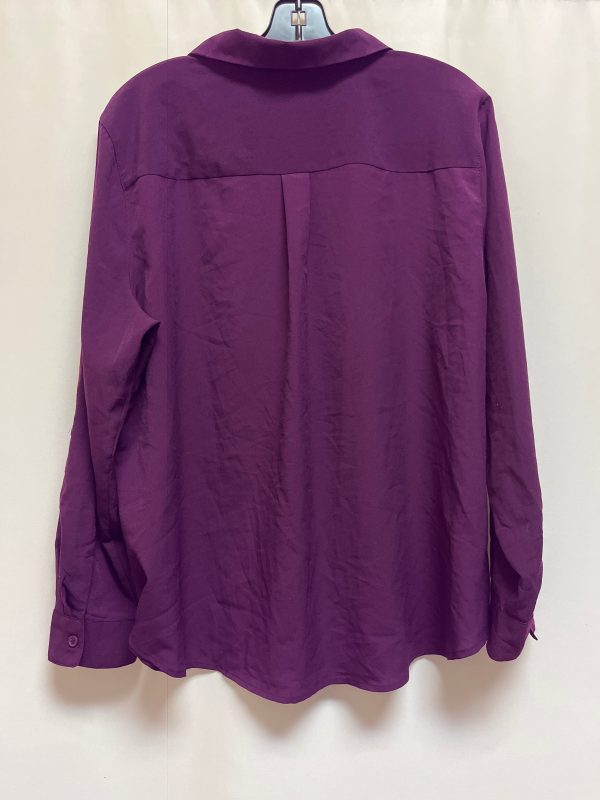 Top Long Sleeve By Roz And Ali  Size: 1x Hot on Sale