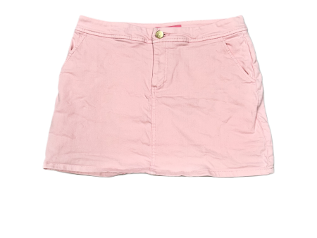 Pink Skort Designer By Lilly Pulitzer, Size: 4 Online Sale