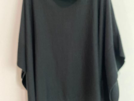 Black Poncho Loft, Size M Hot on Sale