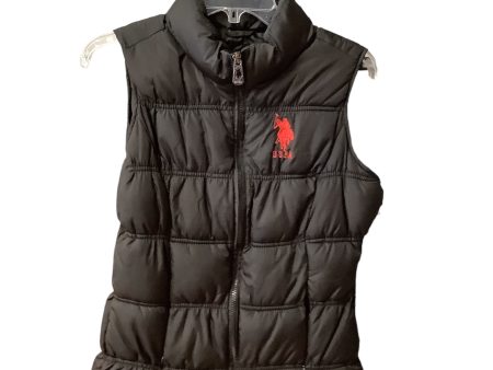 Black Vest Puffer & Quilted Us Polo Assoc, Size M Online Sale