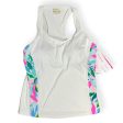 Asana Bra Tank Top in White Lilly Pulitzer X Meryl , Size S Sale