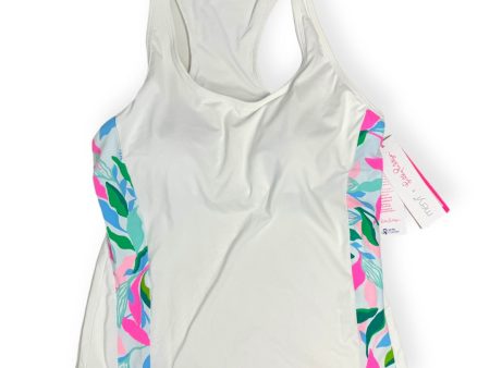 Asana Bra Tank Top in White Lilly Pulitzer X Meryl , Size S Sale