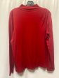 Red Top Long Sleeve Croft And Barrow, Size Xl For Sale