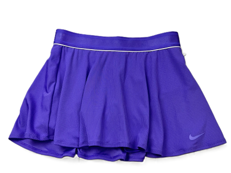 Purple Athletic Skort By Nike Apparel, Size: M Sale