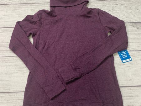 Purple Athletic Top Long Sleeve Collar Lululemon, Size S Online now