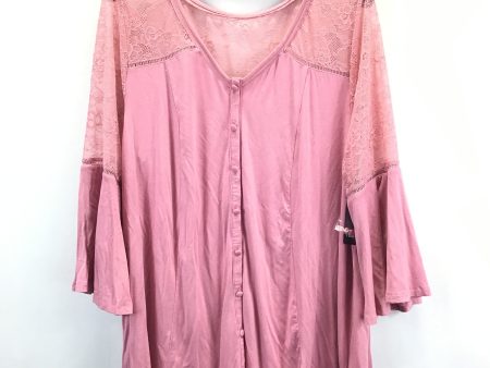 Pink Top 3 4 Sleeve Torrid, Size 2x Online Hot Sale