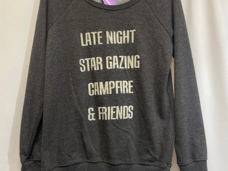 Grey Top Long Sleeve Maurices, Size S Cheap