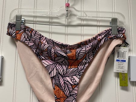 Black & Pink Swimsuit Bottom Giani Bernini, Size Xl Online Sale