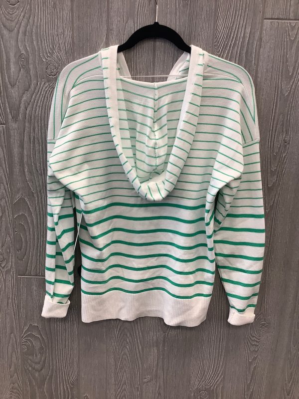 Striped Pattern Top Long Sleeve Clothes Mentor, Size L For Cheap