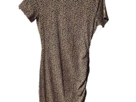 Animal Print Dress Designer Michael By Michael Kors, Size Xs Online