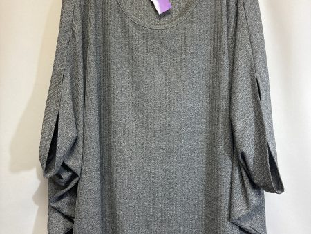 Grey Top 3 4 Sleeve Lisa Rinna, Size 3x Fashion