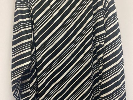 Black & White Top Long Sleeve Chicos, Size Xxl Discount