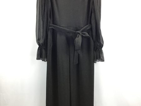 Black Jumpsuit Calvin Klein, Size 8 on Sale