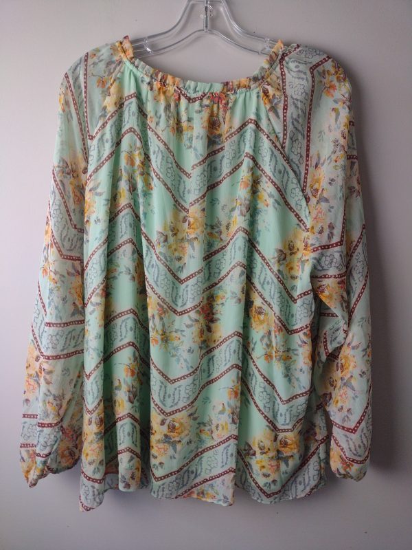 Top Long Sleeve By Lc Lauren Conrad  Size: Xl For Cheap