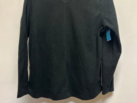 Top Long Sleeve Fleece Pullover By St Johns Bay  Size: L Online Sale