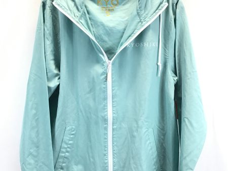 Blue Jacket Windbreaker Clothes Mentor, Size S Online Hot Sale