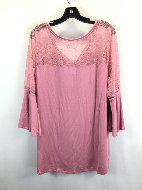 Pink Top 3 4 Sleeve Torrid, Size 2x Online Hot Sale