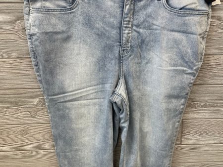 Blue Denim Capris Not Your Daughters Jeans, Size 20w For Cheap