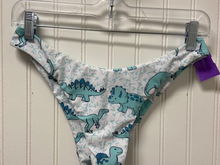 Blue & White Swimsuit Bottom Zaful, Size M Supply