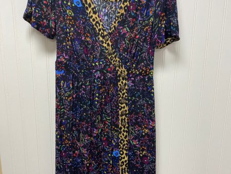 Black & Blue Dress Casual Maxi Maeve, Size S Online