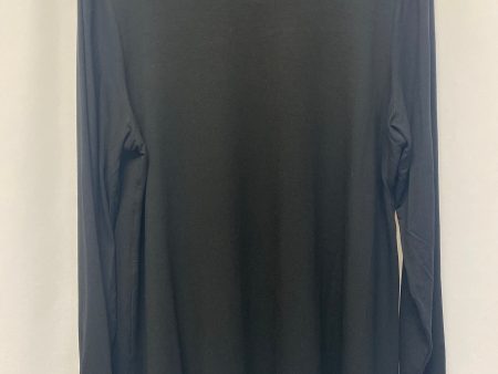 Black Top Long Sleeve Chicos, Size L Cheap